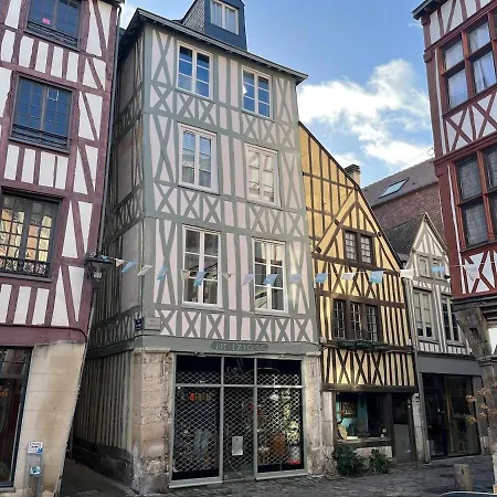 Le 1732, Rouen Coeur D'Histoire, Duplex Au Calme-2